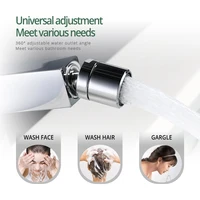 ก๊อกน้ำอ่างล้างหน้าห้องน้ำโครเมียม/ดำ/ทองขัดเงา หมุนได้ 360 องศา ก๊อกน้ำผสมแบบฝังฝาปิดทรงสี่เหลี่ยม ด้ามจับเดี่ยว รูเดียว น้ำร้อนน้ำเย็น 4