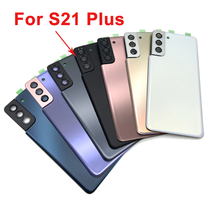 Back Glass Cover Replacement for Samsung Galaxy S21 Ultra S21+ Battery Housing Back Cover Rear Door Case for S21 Plus S21Ultra