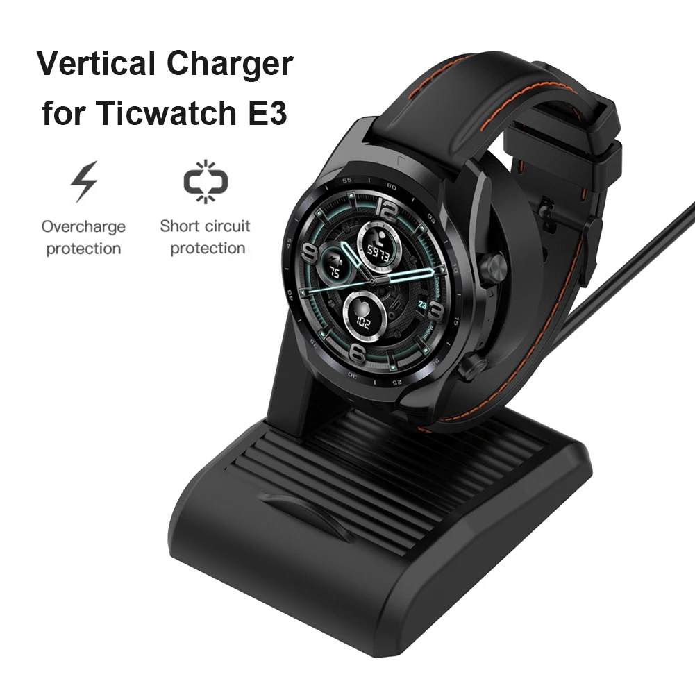 Charging Cradle Dock For TicWatch E3 Pro Pro GPS Charger Cable