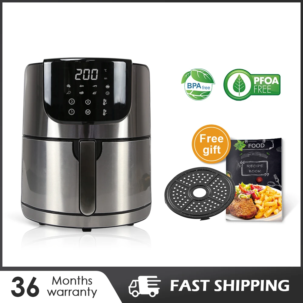 Air Fryer 5 Quart Air Fryer Oven With Smart Cooking Programs - Temu