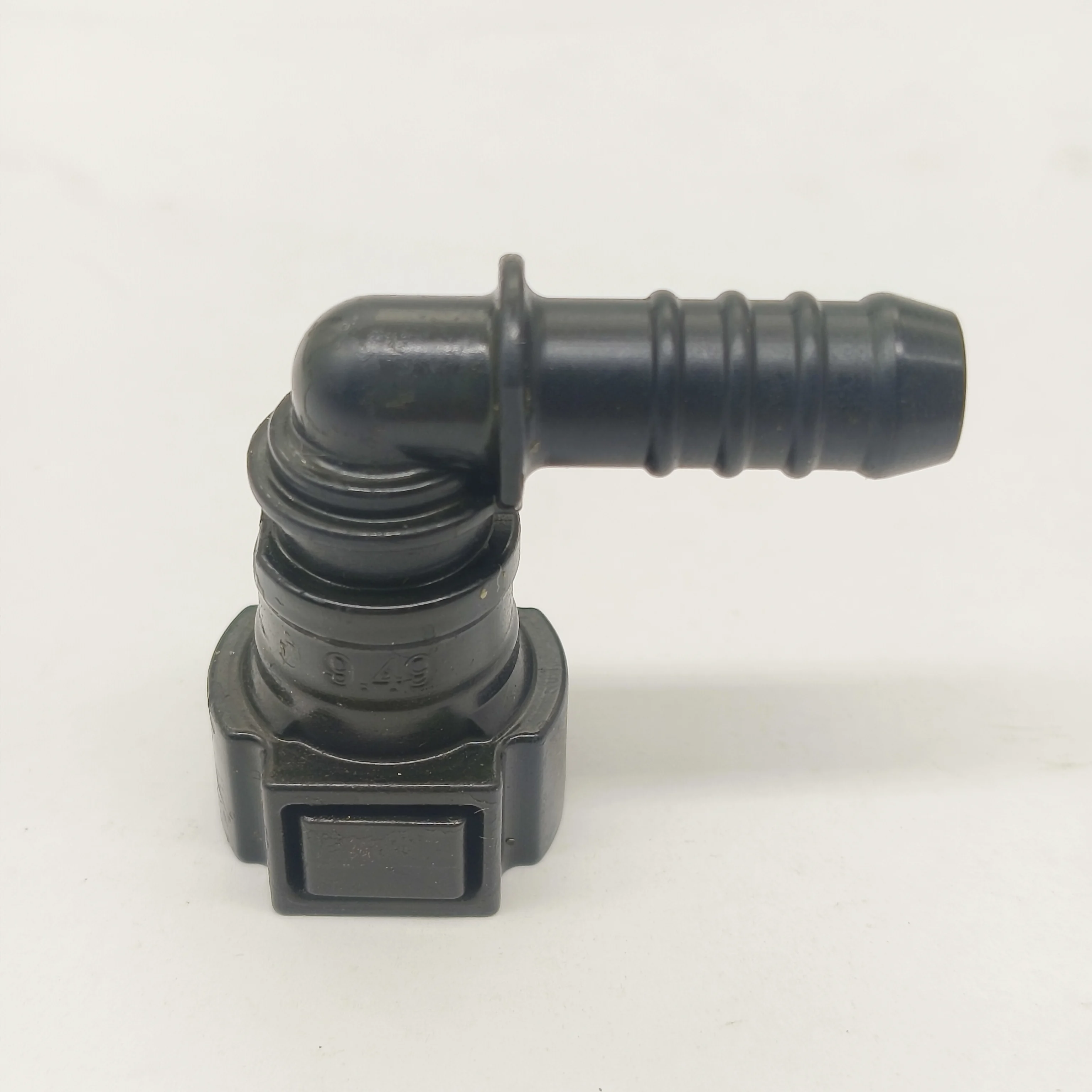 2pcs x 9.49 ID8 90&deg; Female Auto Car Fuel Line Hose Quick Release Connector Carburetor Part