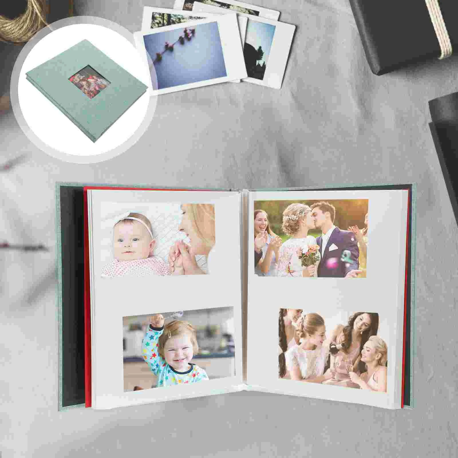 

Scrapbook Album Handmade Photo Album Adhesive Film Picture Collection Album