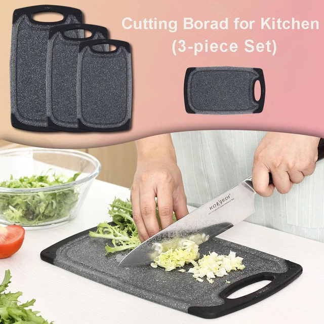 Cutting Board Set Of 3 Black