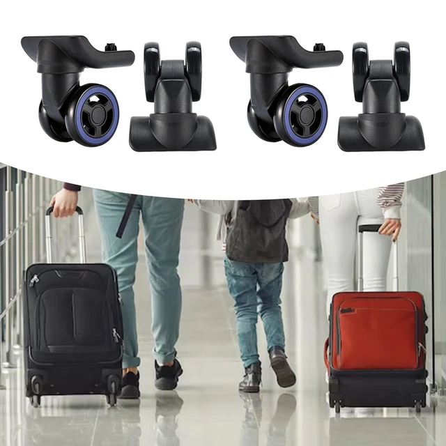 Ruedas De Equipaje De Viaje, Accesorios De Reparación De Maleta, Ruedas  Universales De Repuesto, Ruedas Giratorias 360 - Piezas Y Accesorios De  Bolso - AliExpress