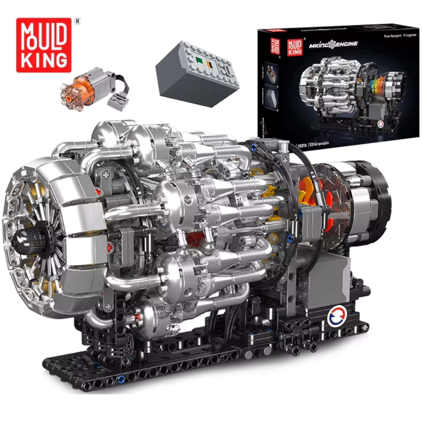 Mould King 10216 Turbojet Engine