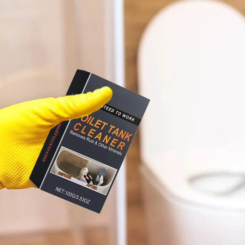 Automatic Toilet Descaler 100g Automatic Toilet Cleaner Safe & Effective Toilet Bowl Cleaners Long-Lasting & Automatic Toilet - Image 4