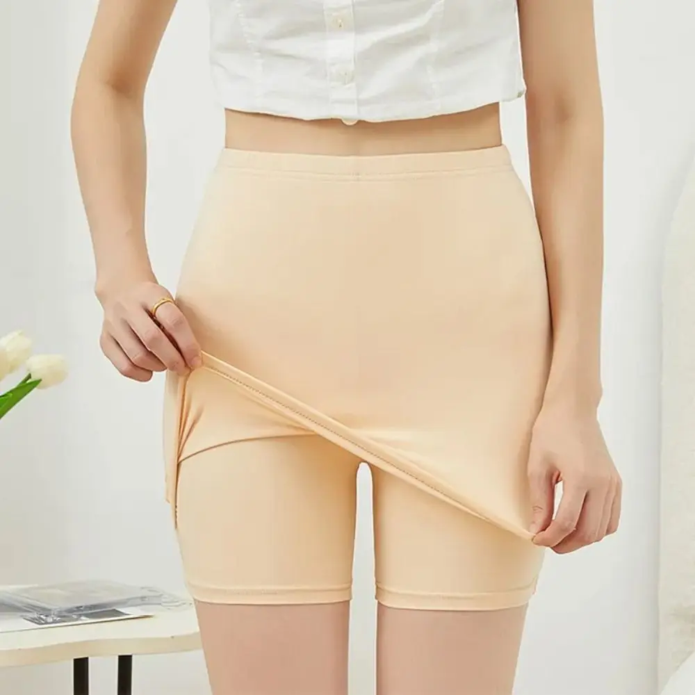 Safety shorts double layer panties seamless underwear for women plus size