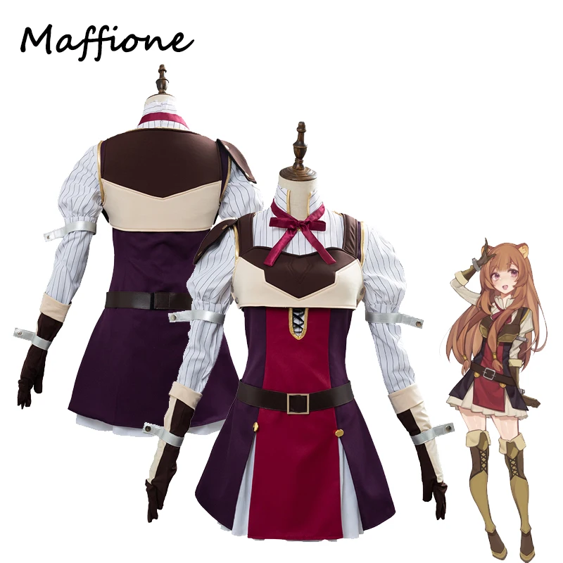 

Tate no Yuusha no Nariagari Cosplay Raphtalia Costume Anime The Rising Of The Shield Hero Role Play Dress Women Halloween Suits