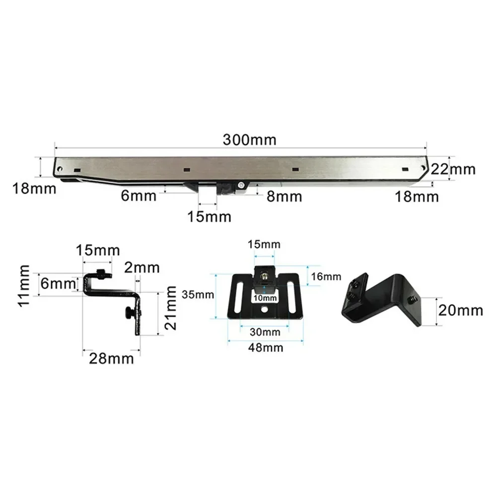 Soft Close Mechanism for Sliding Barn Door Hardware One-way Operation