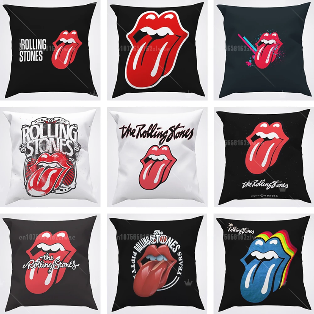 

The Rolling Mark Throw Pillows Sofa Cushions Pillow Cover Decorative Pillowcases 40x40 Cushion Covers Car Decoration 45x45