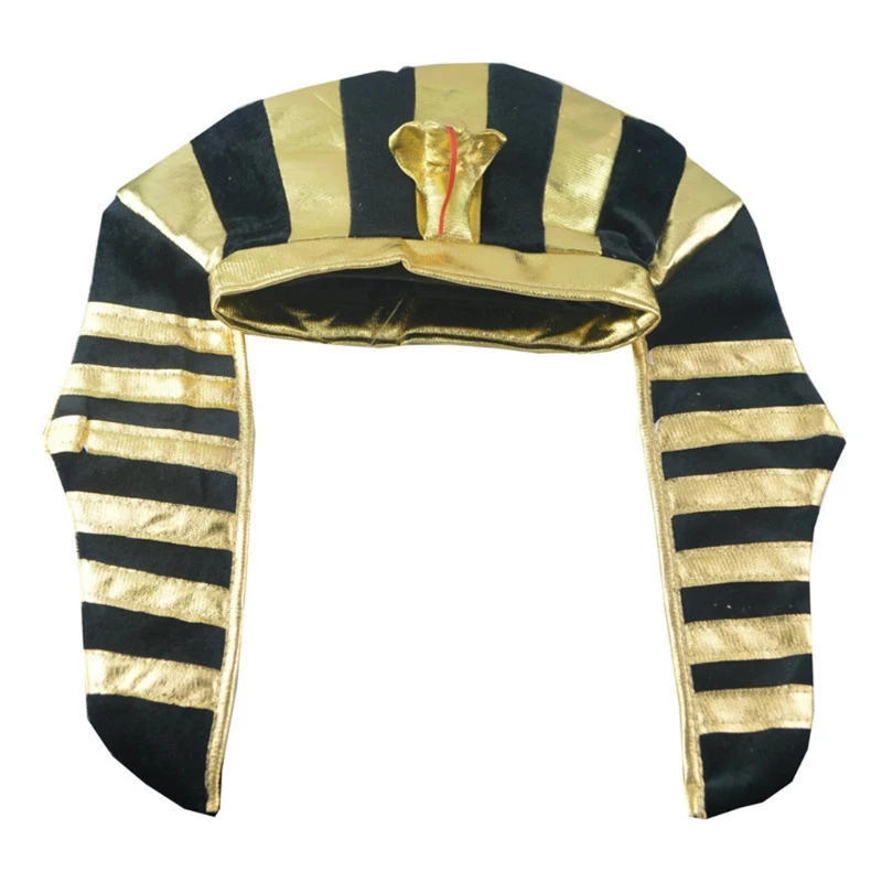 

Egypt Egyptian Cosplay Hat Snake for Head Vintage Pharaoh King Hat drop shipping