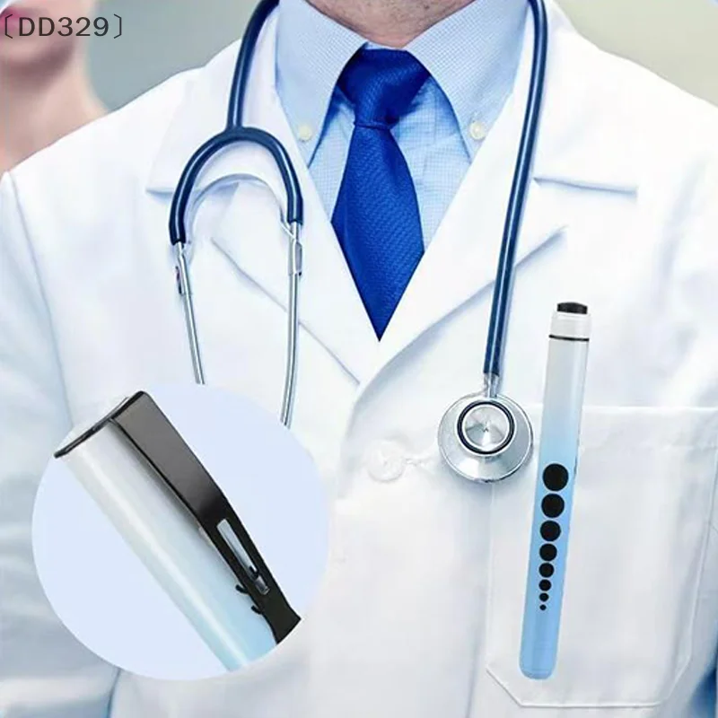 〔DD329〕Portable Pocket Medical Pen Light LED Penlight Torch Otoscope Flashlight Ophthalmoscope Doctor Nurse Emergency First Aid