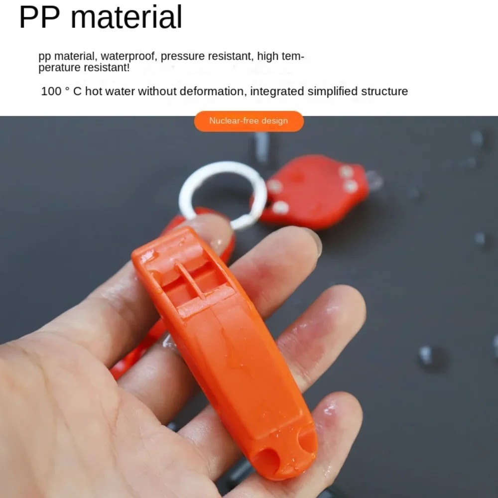 1PC Outdoor Kayak Scuba Diving Rescue Emergency Safety Whistles Water Sports Outdoor Survival Camping Boating Swimming Whistle survival whistle sport whistle sports whistle
