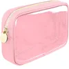 Pvc Cosmetic Bag Fashion Transparent Storage Makeup Bag Shell Large Capacity Makeup Pouch Travel 3