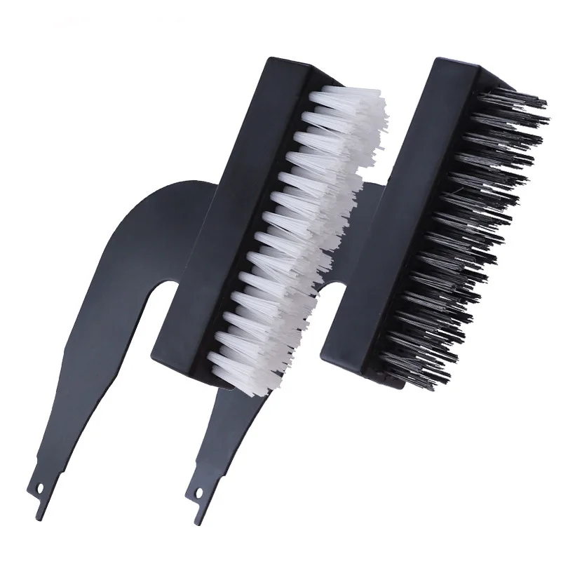 Electric Cleaning Wire Brush Saber Reciprocating Saw Universal Brush Head Cleaning Rust Removal Cleaning Brush Tool Accessories 2