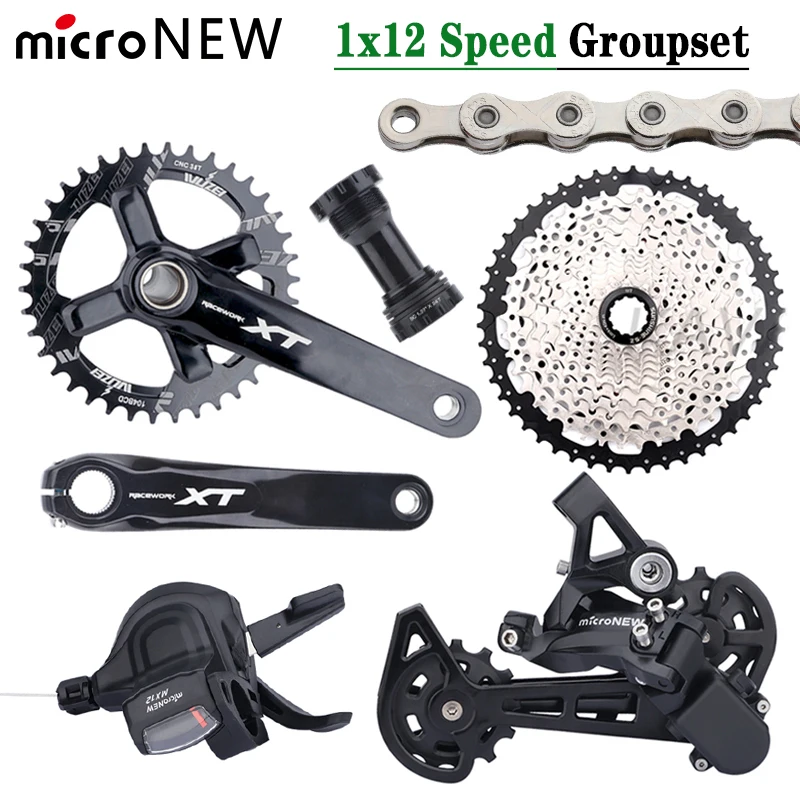 12 Speed Groupset microNEW MTB Mountain Bike Shifter Rear Derailleur