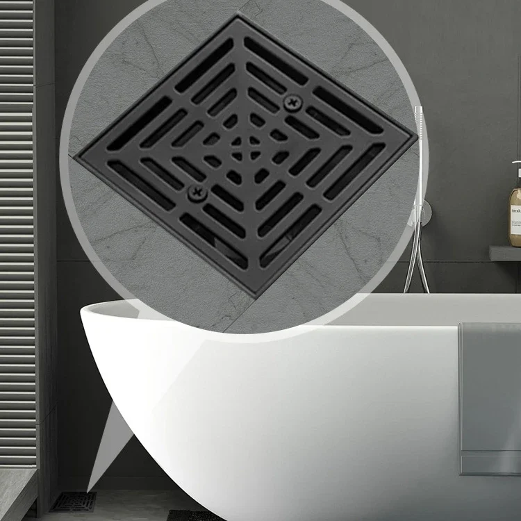 

American style floor drain 4inch with 304 stainless steel odor proof floor drain core, flange, bathroom, kitchen