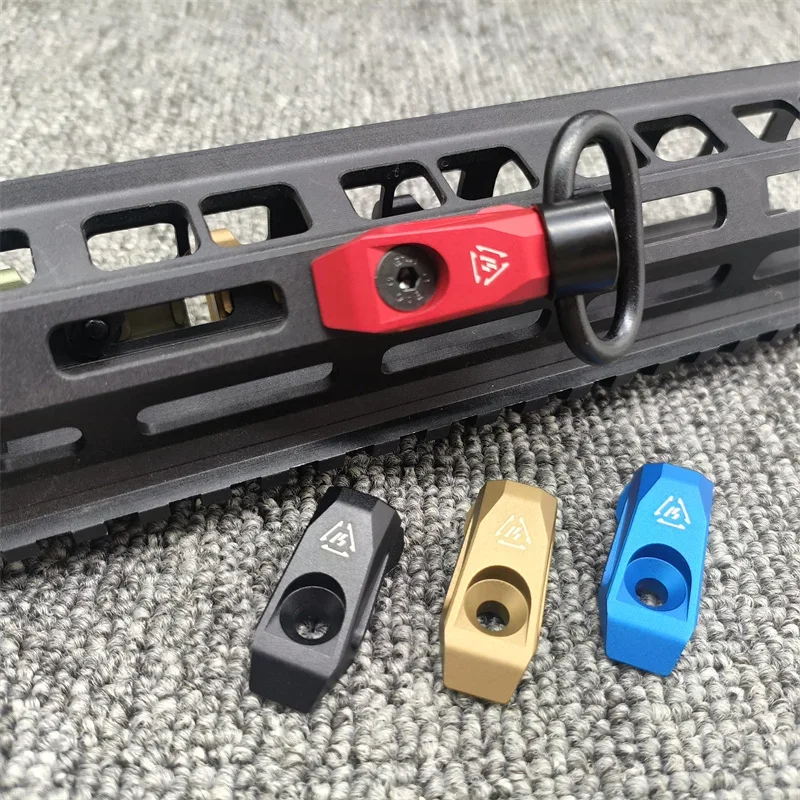 Si LINK Angled QD Mount Compatible with Sling Swive Suit KeyMod / MLOK System Tactical Aluminum Alloy