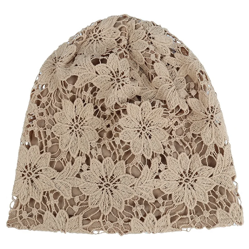 Neue Mütze für Damen mit Hohlblumen-Design, Atmungsaktiver Sommer-Sonnenhut, Modische Streetwear-Beanie-Kappe – Detail 10