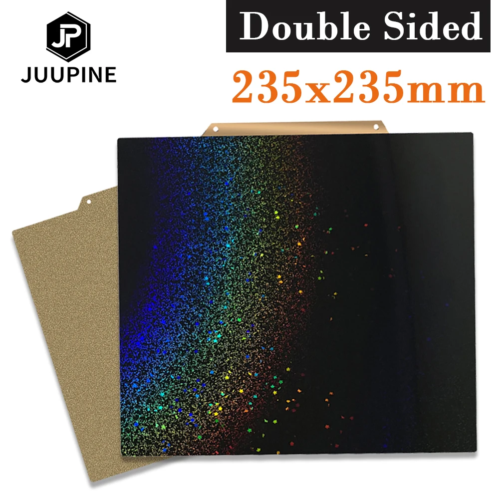 New Colourful PEY PEI Sheet 235x235 Magnetic Carbon 235MM PEI Plate Double Sided Build Plate For Ender 3 Pro upgrades Ender 5 Pr