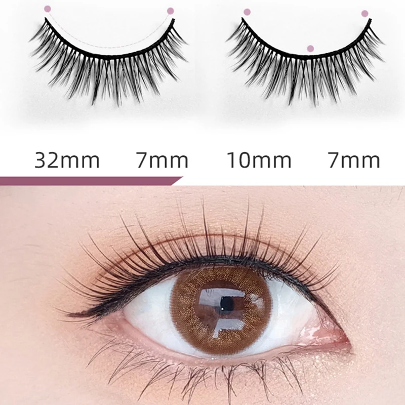 Cosplay&ware Little Devil 5 Pairs Manga Lashes Anime Cosplay Natural Wispy Korean Makeup Artificial False Eyelashes Yzl1 -Outlet Maid Outfit Store S74bc019b78f8490592d41e92ff389234r.jpg