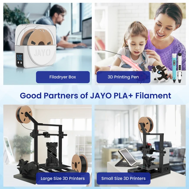 JAYO PETG, PLA, PLA+, Meta 5 packs (5kg). - from $8.86/kg at aliexpress.com