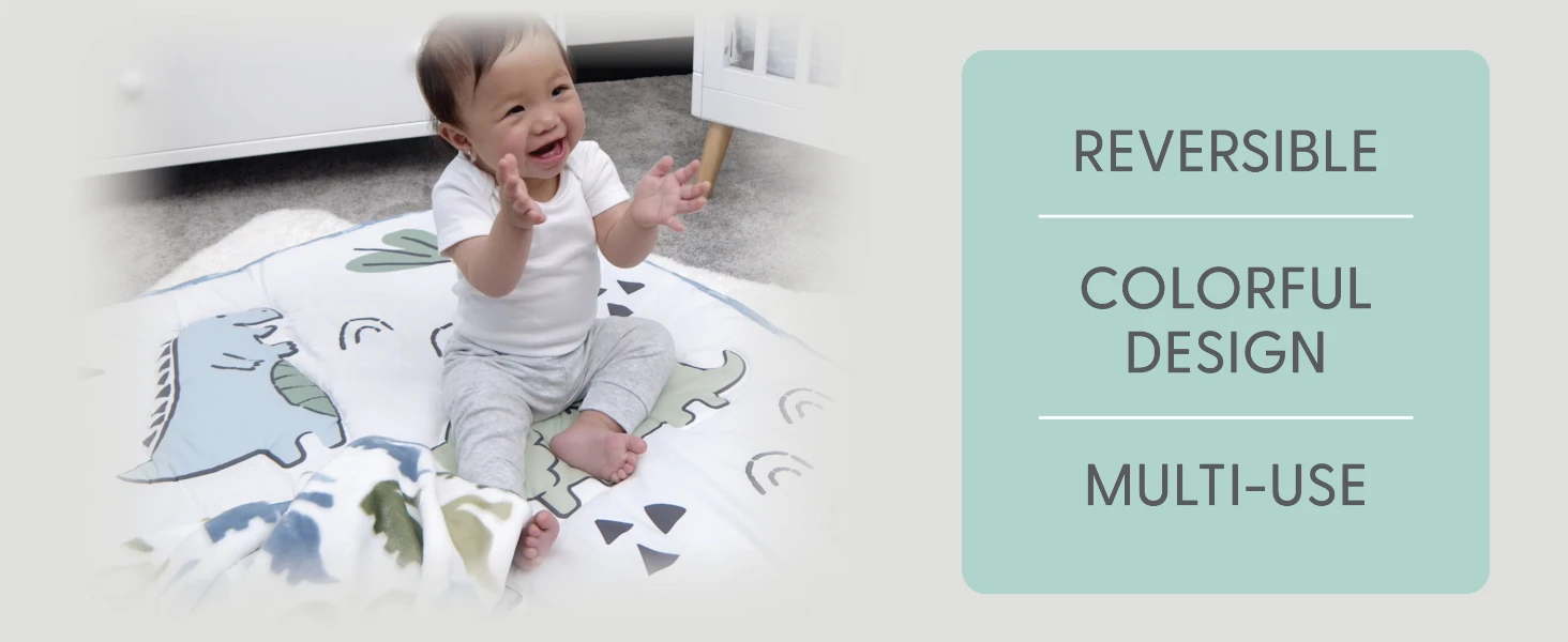 reversible crib comforter set