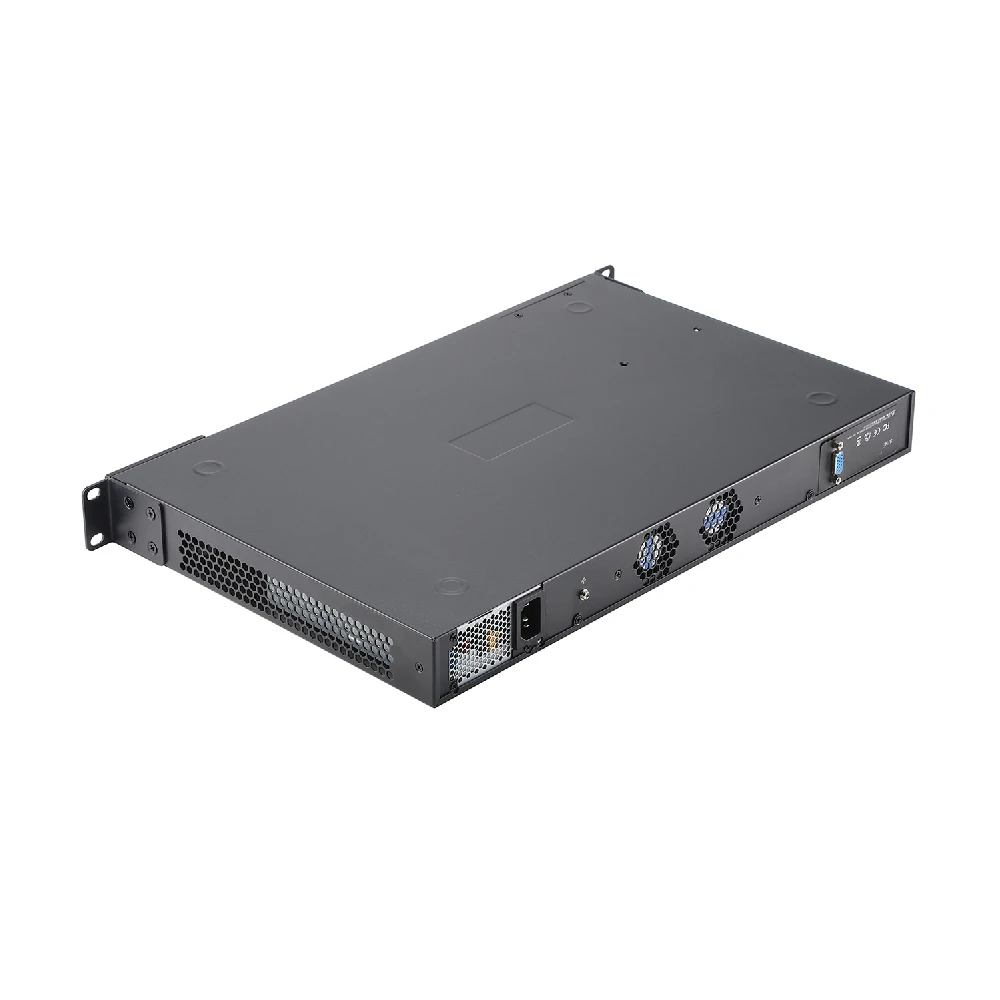 HUNSN Firewall,VPN,19 Inch 1U Rackmount Network Intel core i3/i5/i7,RS44,Appliance,Mikrotik,pFsense,OPNsense,8xLAN,2xSFP+ 4