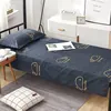 120x210cm Bed Sheet Home Textile Modern Polyester Cotton Flat Sheets Bed Linens Single Queen King Size Bedspread 1