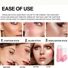 Heart-shaped Blush Highlighter Sticks Natural  Brighten Lip Tint Cheek Shading Contour Rouge Pocket Blusher Cream Korean Makeup 3