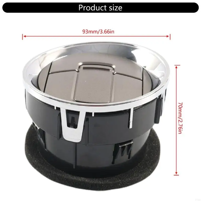 77HF 9L3Z19893EA Car Air Conditioning Vent Outlet Easy Installation for F150 Interior Styling Provide Improve Air Circulation