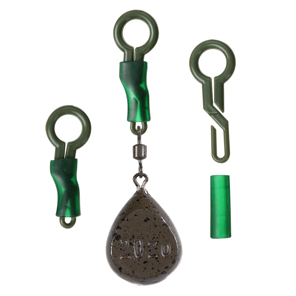 Lead Fishing Carp Sleeves Fishing Rear Lead Clips Carp Fishing Lead
