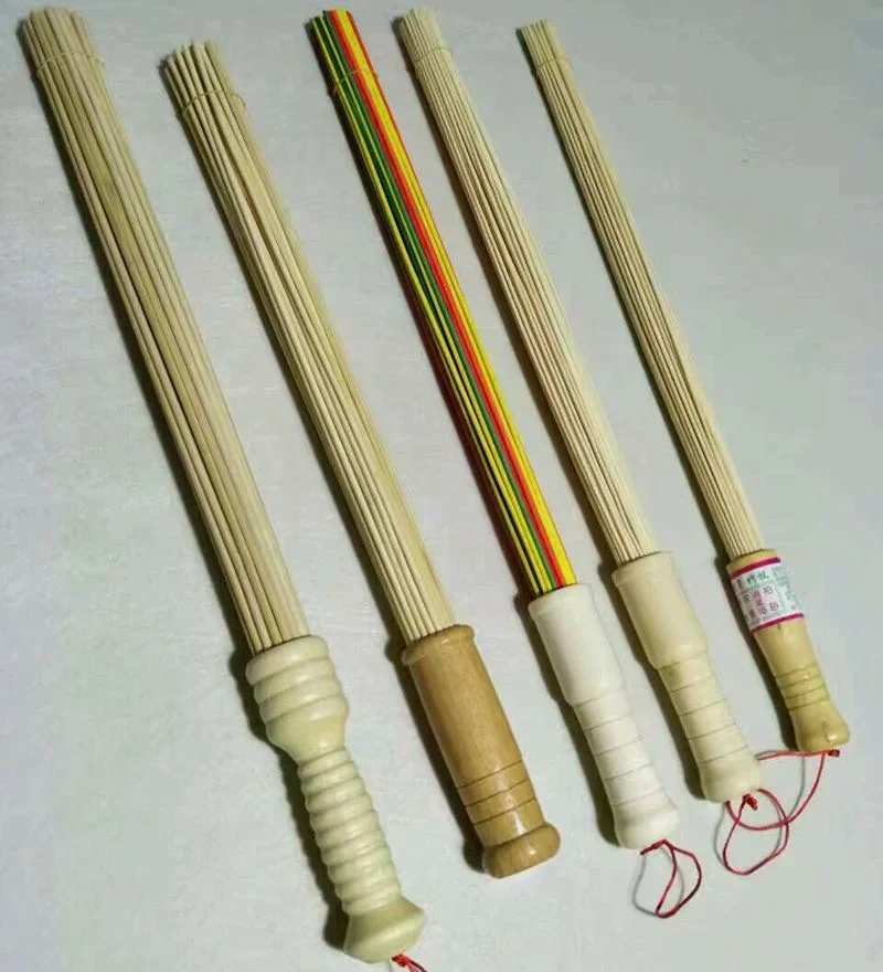 

1pc Natural Bamboo Pat Fitness Sticks Massage Relaxation Masseur Hammer Stick Sticks Fitness Pat Environmental Wooden Handle