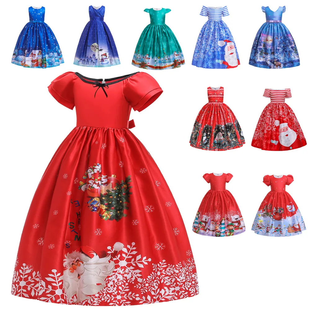 Santa Claus Is Coming to Town Cotton Twirl Dress