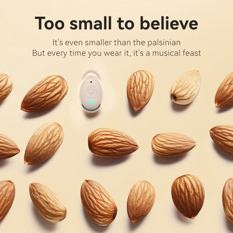 رقيقة جدا النوم سماعات سماعة لاسلكية تعمل بالبلوتو...