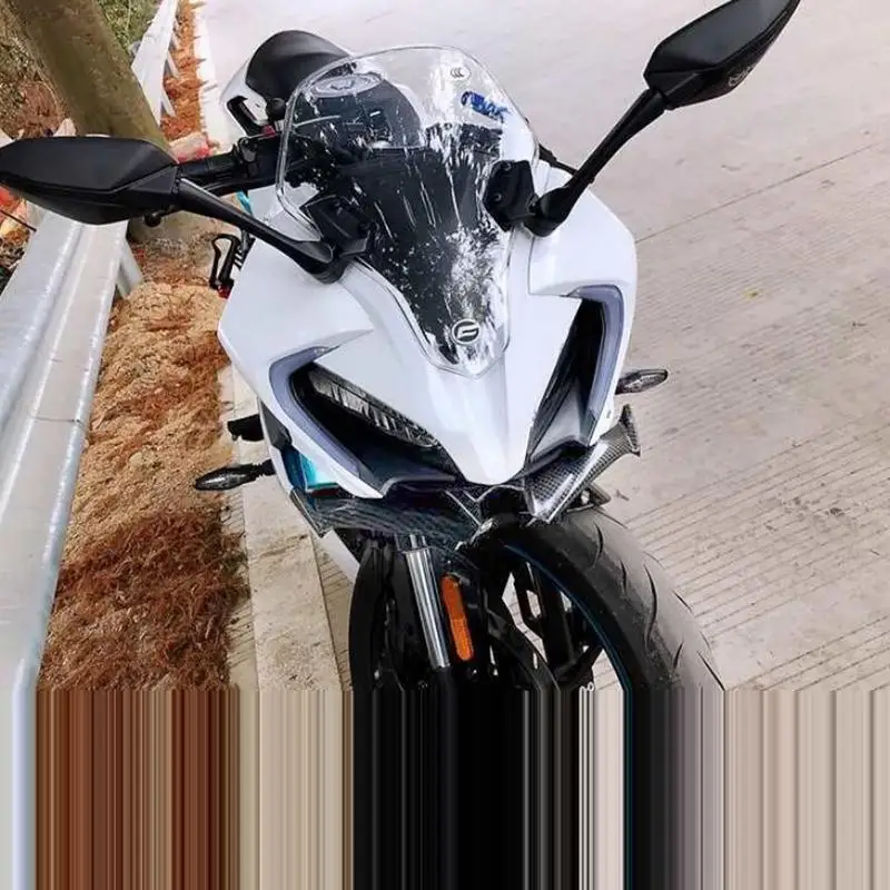 Motorcycle Winglet Aerodynamic Wing Kit Spoiler Motor Accessories For KawasakiNinja 300 Ninja250 NINJA300/250 EX300 2013-