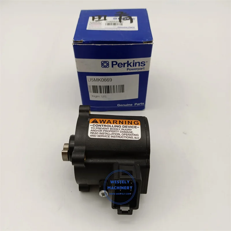Genuine Actuator U5MK0669 Engine Parts Electric Governor For Engine Generator Parts
