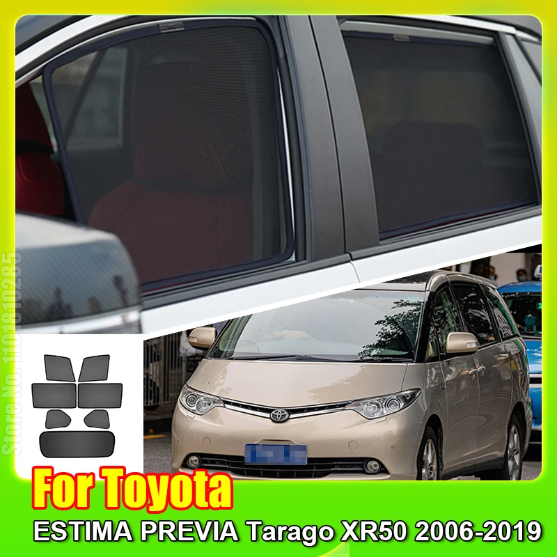 

Автомобильный Магнитный солнцезащитный козырек для Toyota ESTIMA PREVIA Tarago XR50 2006-2019, занавеска на лобовое стекло, задний боковой козырек