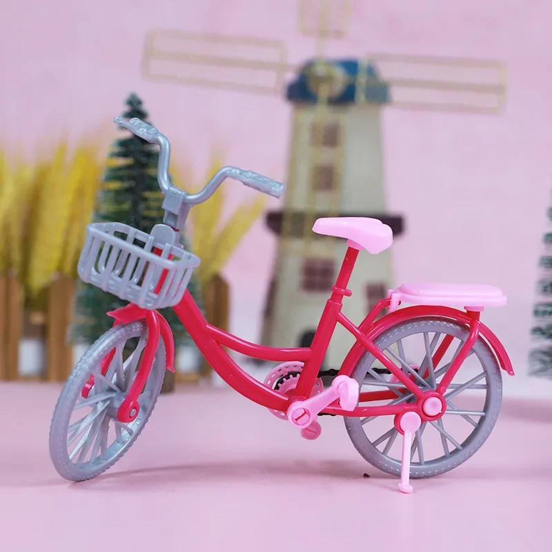 Pop ANLILY fietsster met roze fiets - speelset