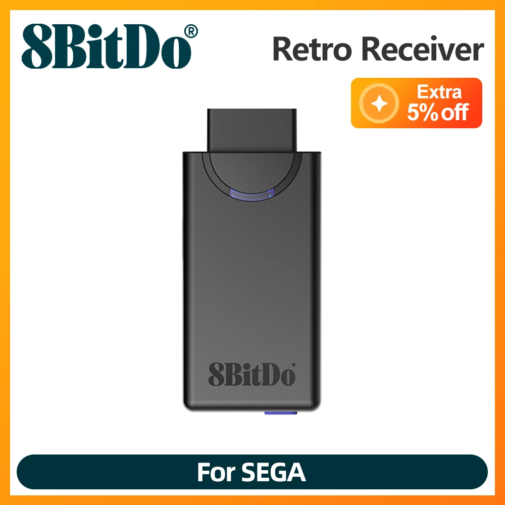 

8bitdo retro receiver для Mega Drive Bluetooth Sega Genesis и оригинальный Sega Genesis