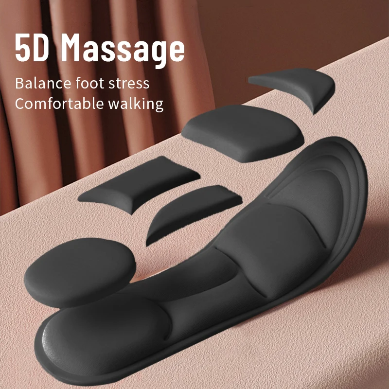 Sport insoles sport orthopedic insoles sports insoles women insoles orthopedic insoles shoe insoles 5D Sport Insoles for Shoes Women Men Deodorant Breathable Cushion Running Insoles For Feet Care Orthopedic Memory Foam