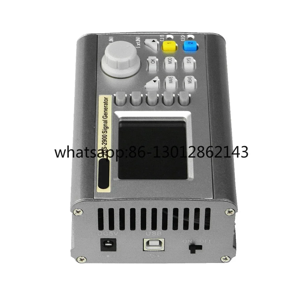 JDS2900 Full CNC Dual Channel DDS Function Arbitrary Waveform Signal Generator Frequency Meter Pulse Signal Source