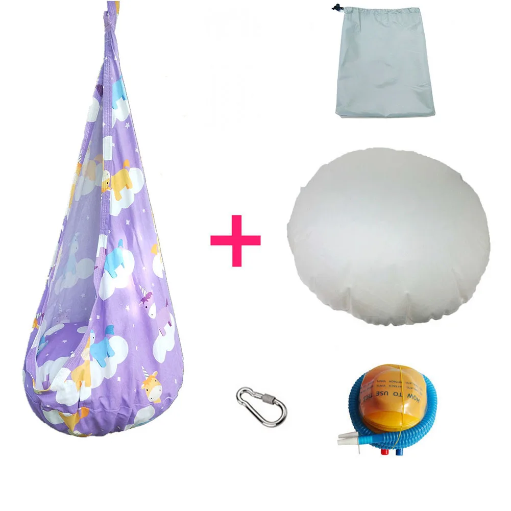 Creative Children Hammock Garden Furniture Swing Chair Indoor Outdoor Hanging Seat Child Swing Seat Patio Portable 