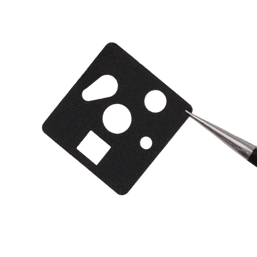 Preta, Almofadas Poron, HTV + PC, 0.15mm, 0.3mm