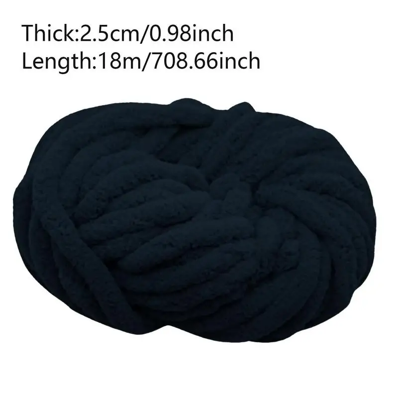 Blanket Yarn For Crocheting Soft Weaving Thread DIY Chenille Wool