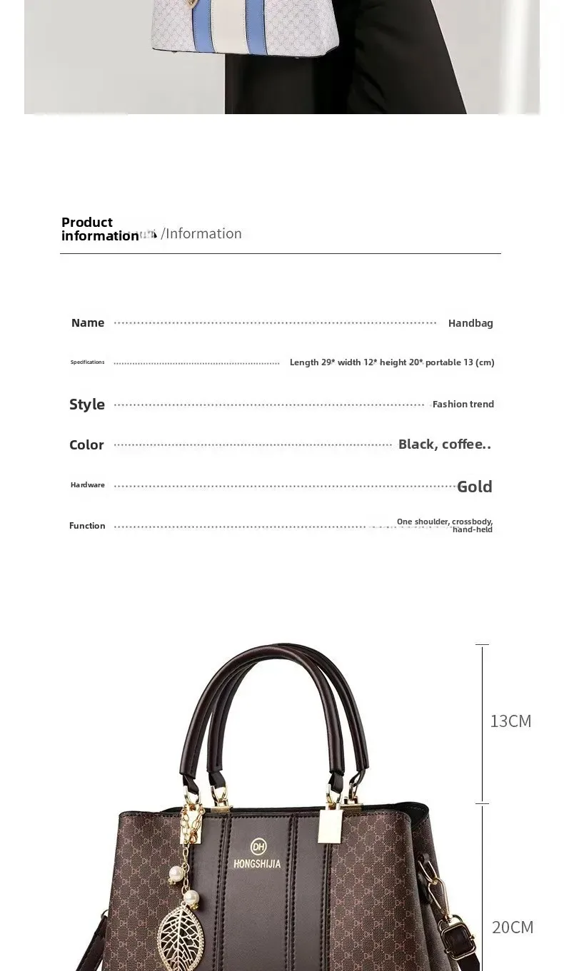 Sac bandoulière en PU au design minimaliste et élégant