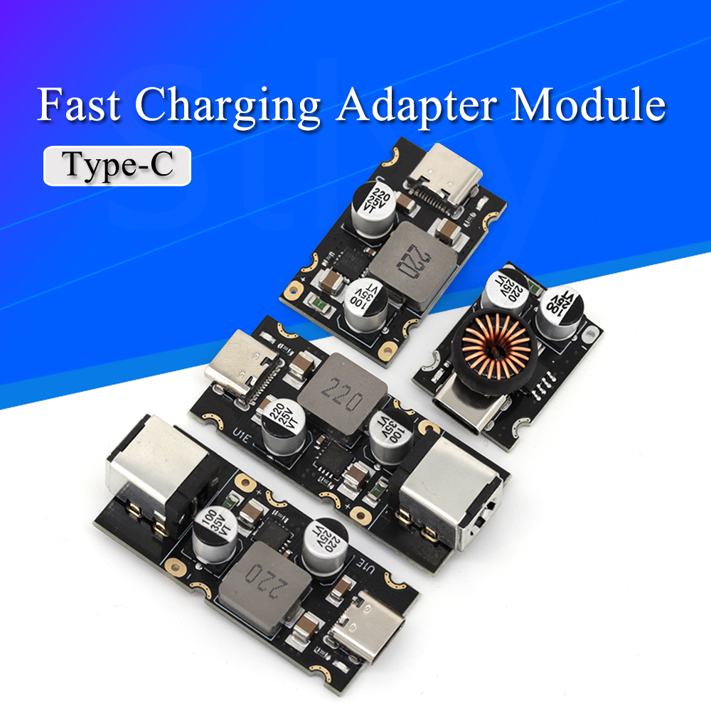 QC4.0 QC3.0 Type-C USB PD65W Fast Charging Adapter Module DC8-32V 3.25A 65W Step Down Module For Huawei SCP/FCP Apple PD