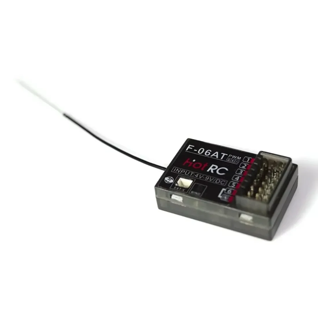 HOTRC 6 Kanal 2,4 GHz F-06A F-06AT 6CH Gyro Empfänger für Fernbedienung Sender CT-6A HT-6A DS600 CT-6B RC Auto Boot Tank – Detail 10