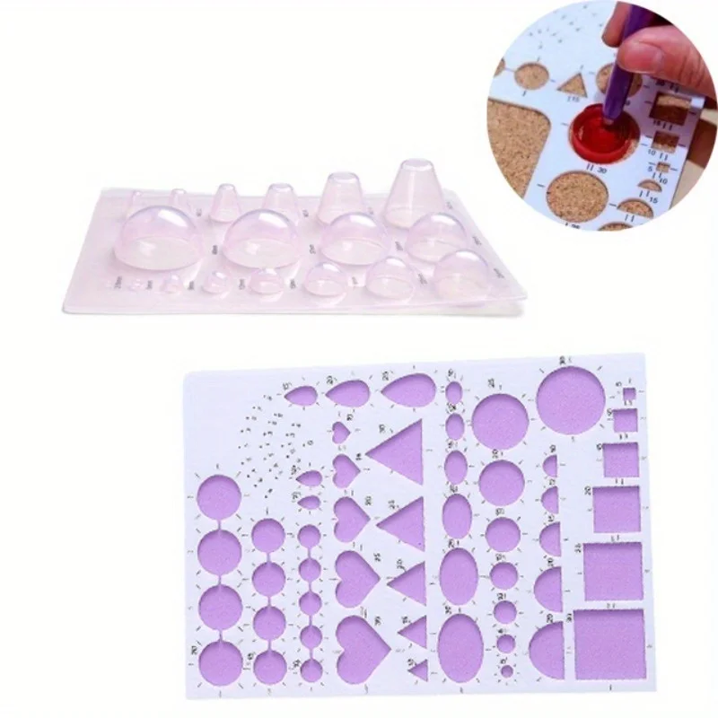 2pcs/set Paper Quilling Tools Templates Rolling Tools