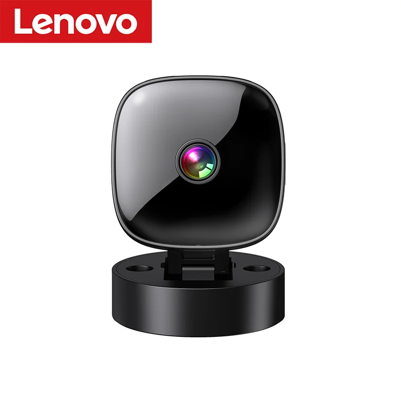 Lenovo Wireless HD Security Camera with Remote Monitoring and Smart Home Connectivity